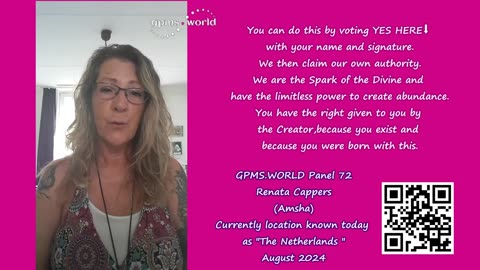 Renata Cappers (Amsha), GPMS.WORD Panel 72