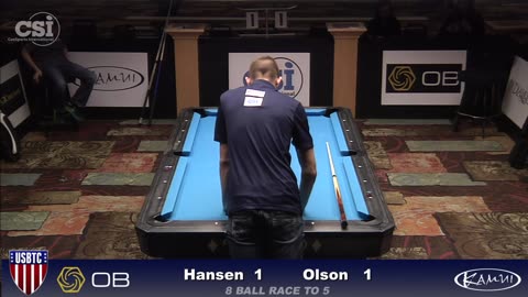 Olson vs Hansen ▸ 2015 US Bar Table 8-Ball Championship