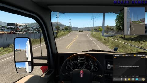 american truck simulator no commentary | american truck simulator gameplay no commentary