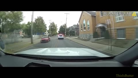 Columbus police release dashcam of a wild pursuit that ended in a crash and arrest of armed suspects