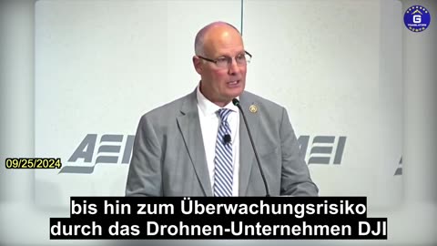 【DE】Rede von Präsident John Moolenaar über die auf Amerika gerichtete „LOADED GUN“ der CCP.