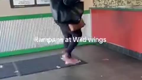 Wingstop rampage. No BBQ sauce？