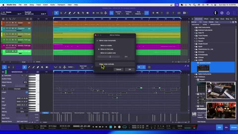 MIDI - Mirror Midi Notes - Home Recording Coach