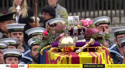 King Charles attends church on second anniversary of late Queen's death and his accession