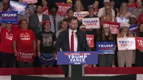 JD Vance hosts MAGA rally in Arizona