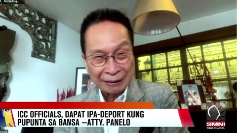 Mga ICC official, dapat ipa-deport kung pupunta ng bansa —Atty. Panelo