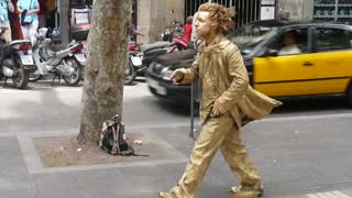 Living Statue Street Performer