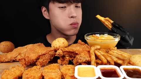 mukbang korean food #131