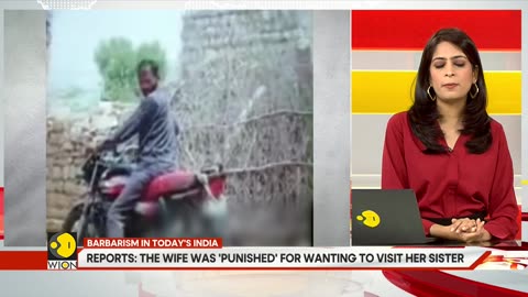 Viral Video: Man ties wife to bike, drags her around village