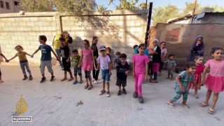 Gaza dentist offers vital dental care for kids in makeshift tent clinic amid ongoing war