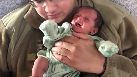 SGT Daddy vs Crying Baby