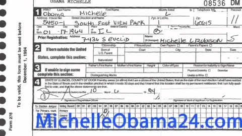 THE REAL MICHELL OBAMA IS MICAHEL ROBINSON