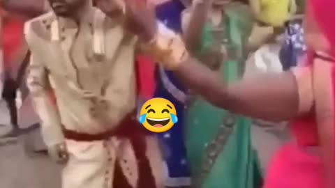 Funny wedding dance