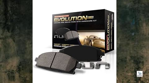 Power Stop 17-914 Front Z17 Ceramic Brake Pads with Hardware