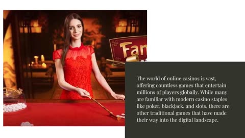 Fan Tan Online Casino: A Classic Game Goes Digital