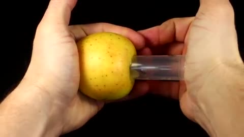 Life Hacks For Fun. Syringe, Apple