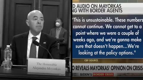 DHS Sec. Mayorkas' Lies EXPOSED by His Own Comments