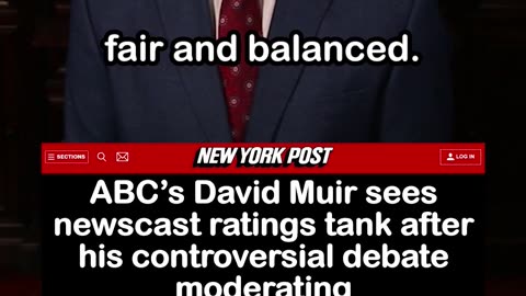 ABC’s David Muir Sees Newscast Ratings Tank after His Debate Moderating