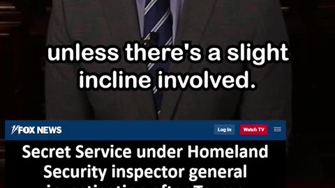 Secret Service Says Sloped Roof has Safety Issue; Inspector General Investigation Open