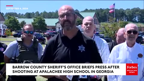 Apalachee High School shooting - Police Statement