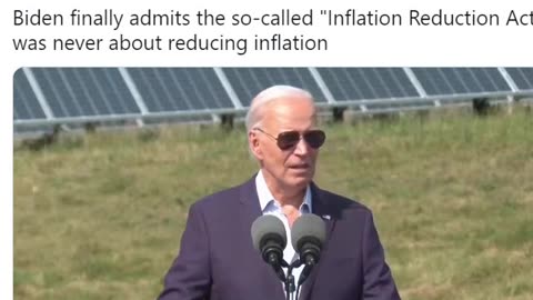 Biden and Kamala lied to everyone about a huge thing. “We Should Have Named it What It Was” – WHOA! Biden Goes Off-Script in Wisconsin, Admits the ‘Inflation Reduction Act’ was Actually the Green New Deal