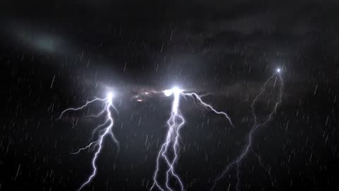 Thunderstorm Sounds for Sleep and Relaxation/ Studying - Calming Coastal Thunderstorm