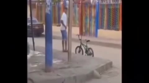 Bicycle ladder going bad