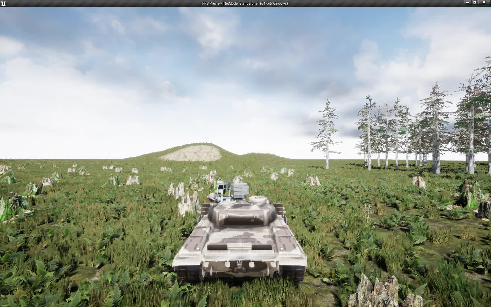 Recoil Animation Barrel recoil animation prototype on vehicles