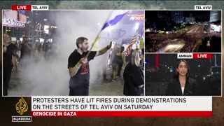 Estimates say 500,000 demonstrators hit the streets of Tel Aviv: AJE correspondent