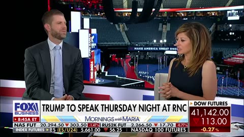 'RIGHT PICK': Eric Trump says JD Vance will 'carry the torch'