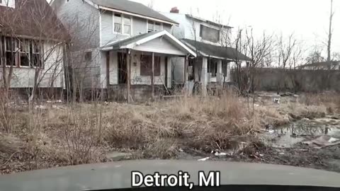 AMERICA'S TOP 2 ABANDONED CITIES / DETROIT, MICHIGAN & GARY, INGIANA