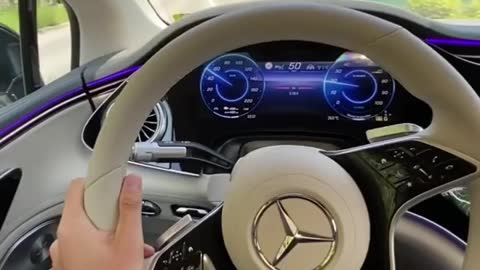 🌈 Interior of the all-new Mercedes-Benz EQS 😍 #Luxury #HyperCars #Supercar