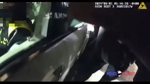 Shield Saves Officer's Life