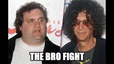 Howard Stern vs Artie Lange - The Bro Fight