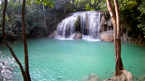 ERAWAN WATERFALL, KANCHANABURI, THAILAND