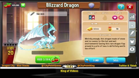 Dragon City - Blizzard Dragon