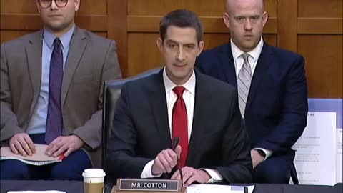 Senator Cotton Questioning Supreme Court then-Nominee Brown Jackson