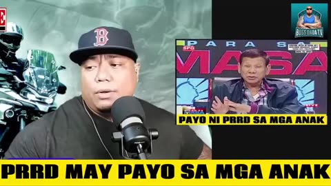 PRRD PINAYUHAN SI INDAY SARA NA WAG NANG MAG PRESIDENTE. IKAKAMPANYA SI CROCO MARTIN.