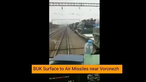 WW3 ALERT!! FOOTAGE OF RUSSIA TRANSPORTING BUK SURFACE TO AIR MISSILES AND HUNDREDS OF APC'S