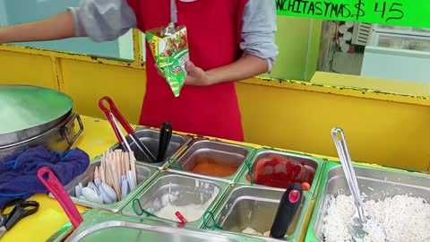 Tostitos con Elote | Mexican Street Food | Comida callejera mexicana |