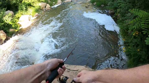 solo fishing/camping Canyon Creek Arizona