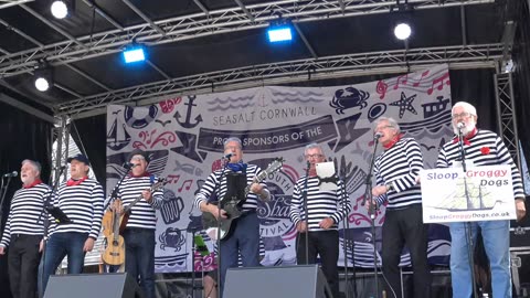 Falmouth Cornwall Sea International Sea Shantie Festival 15th June 2024 part 5