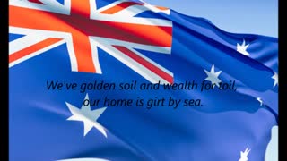 Australian National Anthem - "Advance Australia Fa