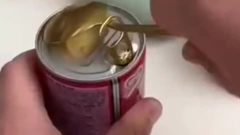 how to open a can