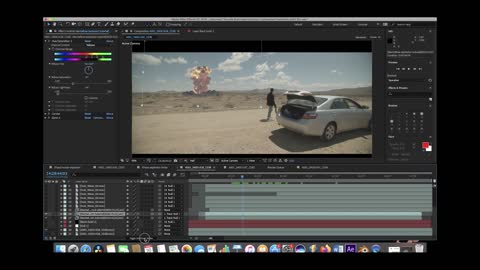 Blender 3d/Aftereffects Explosion vfx walkthrough: Part 2- Featuring the KHAOS Explosion add-on