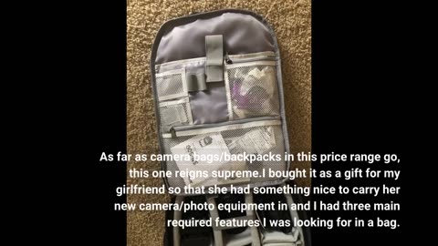 CADeN Camera #Backpack Professional DSLR Bag with USB-Overview