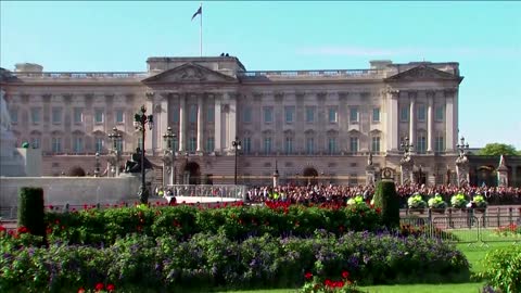 King Charles arrives at Buckingham Palace