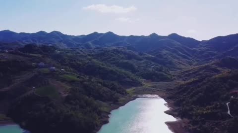 Lake Gjokaj 🐟 #dron #drones #dronevideo #viral #viralvideos #lake #lakedistrict #gjokaj #fishing