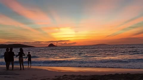 Beautiful Sunset at the Beach