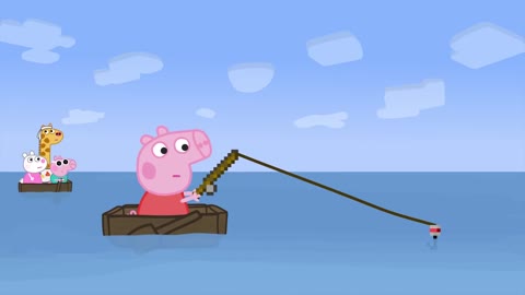 Minecraft Speedrunner Peppa Vs 4 Hunters Animation-6